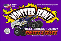 Natural Beef Brisket Sweet & Spicy Beef Jerky